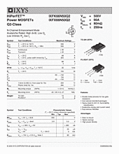 DataSheet IXFX66N50Q2 pdf